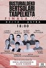 Busturialdeko Bertsolari Txapelketea. Finala