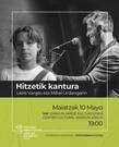 Hitzetik Kantura. LEIRE VARGAS + MIKEL URDANGARIN.