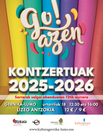 Go!azen. Kontzertuak 2025-2026.