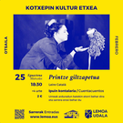 'Printze giltzapetua'. LEIRE CATALÁ