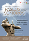 'Paseos sonoros' liburuaren aurkepena.