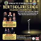 Bertso Saioa Xalbador Gogoratuz. NABO & THE SF BASQUE CLUB.