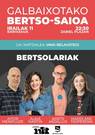 Galbaixotako Bertso-Saioa.